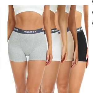 Wirarpa Women's Boxer Briefs - 4 Pack